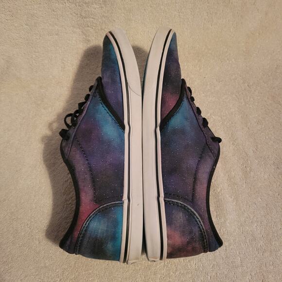 Vans Cosmic Galaxy Space Blue Purple Womens size 9 Skate Shoes Sneakers Lo Pro - Picture 5 of 8